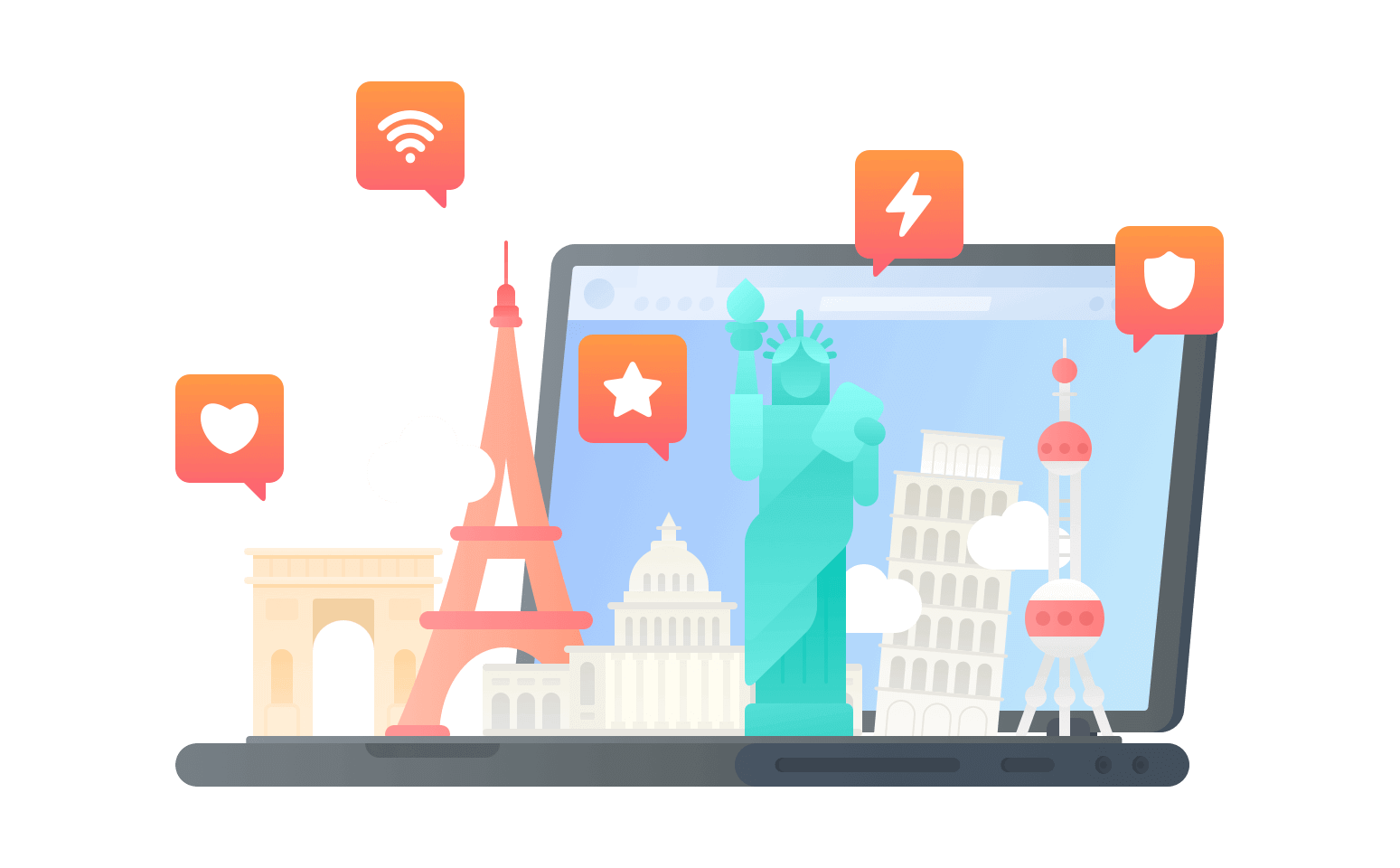在利比里亚连接到中国的加速器 - 大陆VPN
